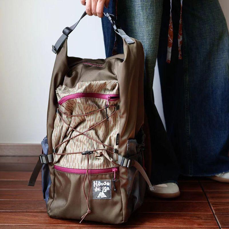 

Original Lightweight Fashion Student Outdoor Backpack Camel color