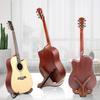 CAHAYA Guitar Stand for Acoustic and Electric Guitars (Product Number 007426069-0001) - Foldable, Easy-to-Assemble, Multi-Purpose Wooden Guitar