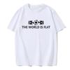 Summer World Fashion Flat Engine T-Shirt Short Sleeve Casual Fashion Versatile T-Shirt Men's O Neck Cotton T-Shirt EU Size