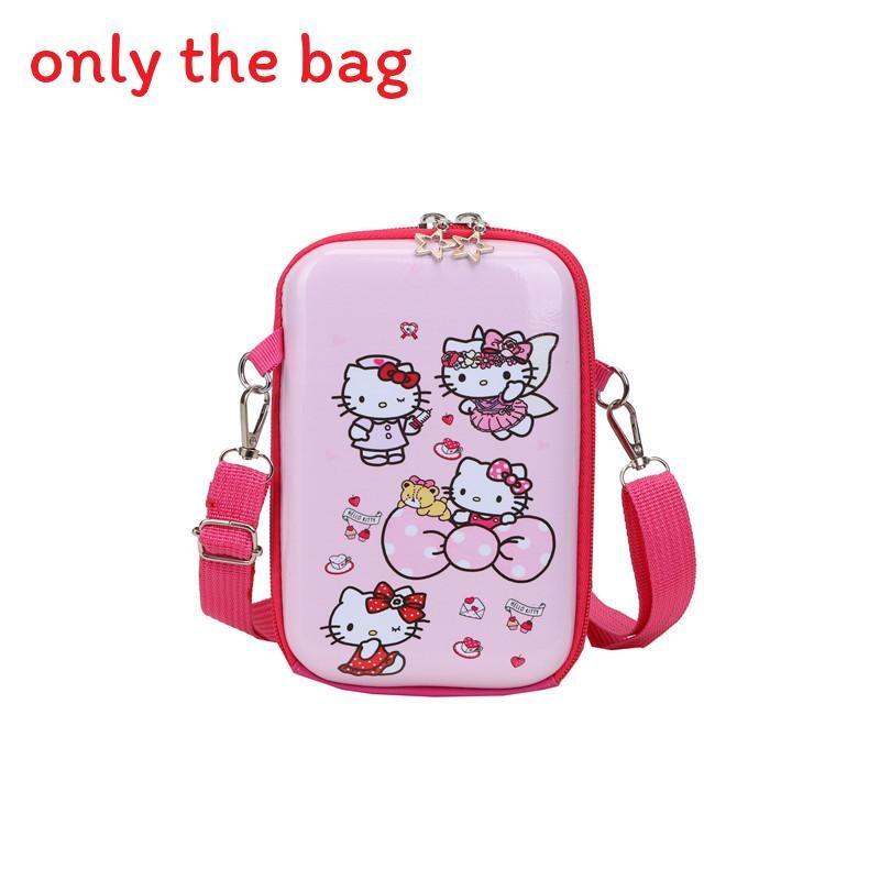 Eva Material Cute Stitch Hello Kitty Print Design Kids Student Crossbody Bag With Breathable Waterproof Design For School And Daily Use