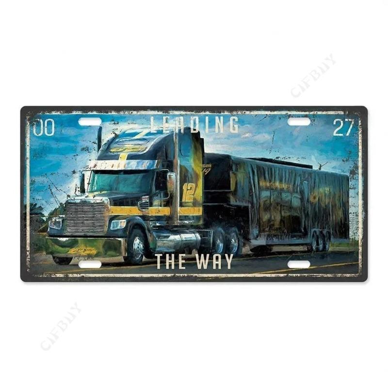 Сувенирный металлический номерной знак, Персонализированный автомобильный знак 15x30см