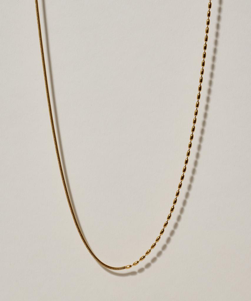 Novice Tokyo Combi Necklace [Stainless] / One Color