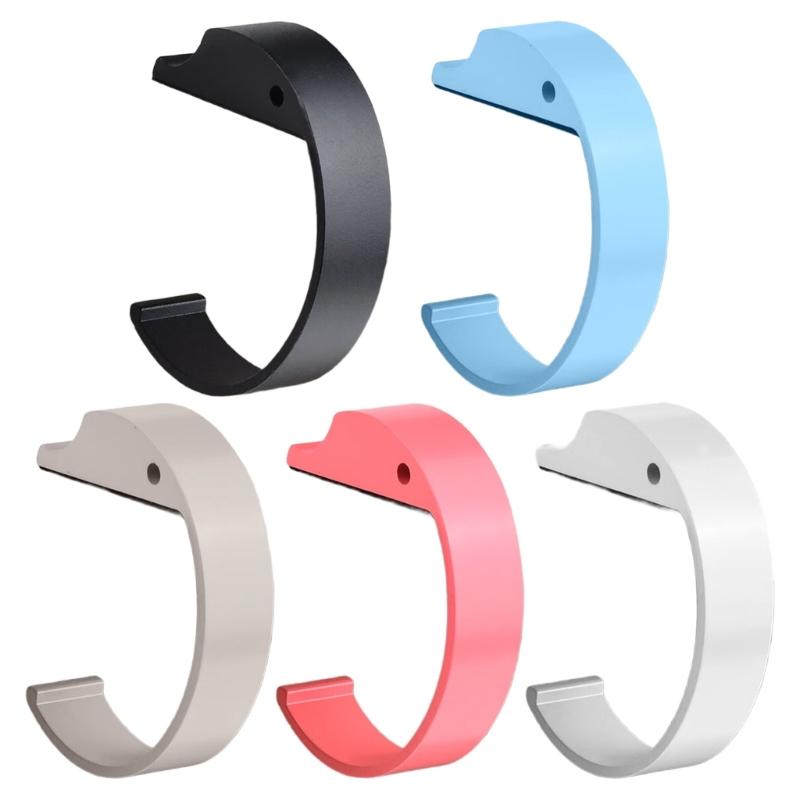 Set Of 3 Multipurpose C Shaped Purse Hooks Aluminum Table Hangers For Bags Coat Keys Organization Desk Organizers