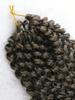 18 Inch Ocean Wave Crochet Hair Synthetic Deep Wave Twist Crochet Braiding Hair Extensions Ombre Afro Curls Passion Twist Hair