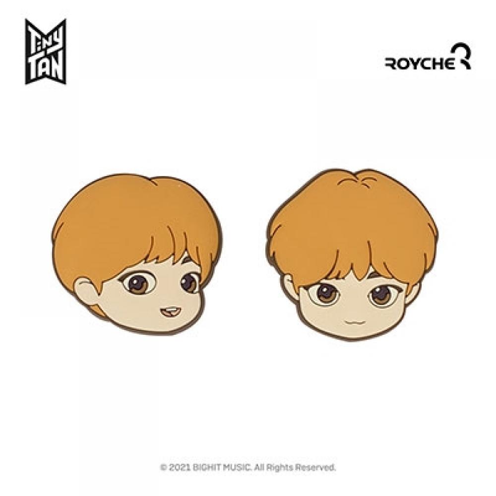 

TinyTAN Rubber Pin Badge JIN