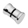 Handle HandlDoor Knob Bathroom Door Replacement Handle Chrome Plastic Handle Silver Wine Cabinet  Handle Shower Glass Door Pulls