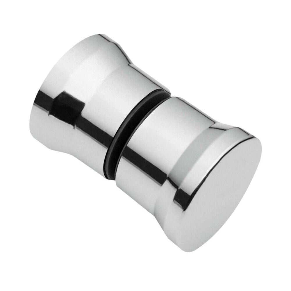 Handle HandlDoor Knob Bathroom Door Replacement Handle Chrome Plastic Handle Silver Wine Cabinet  Handle Shower Glass Door Pulls