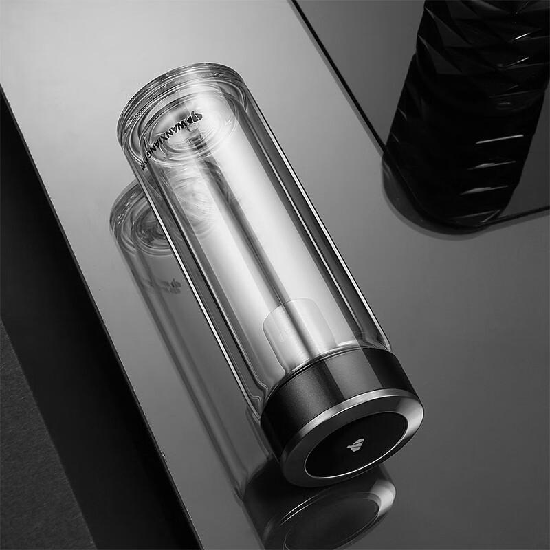 Wanda Portable Double-Layer Tea Infuser Glass Bottle