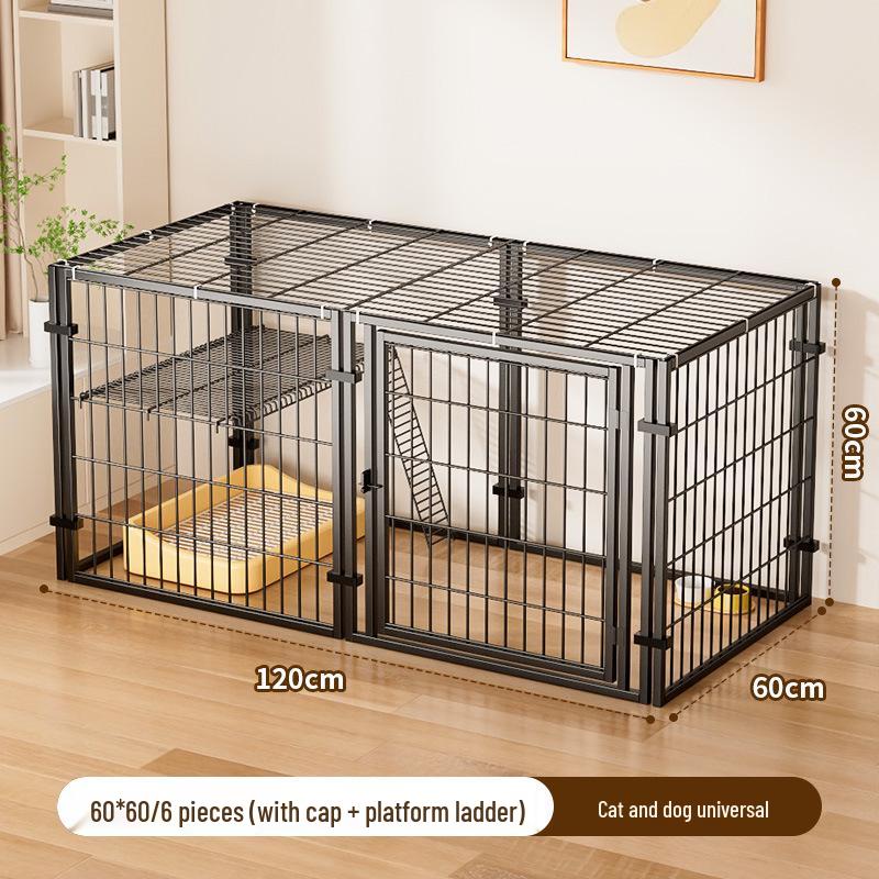 Anti-Escape Dog Cage: Large Space Training House for Teddy and Corgi Dogs