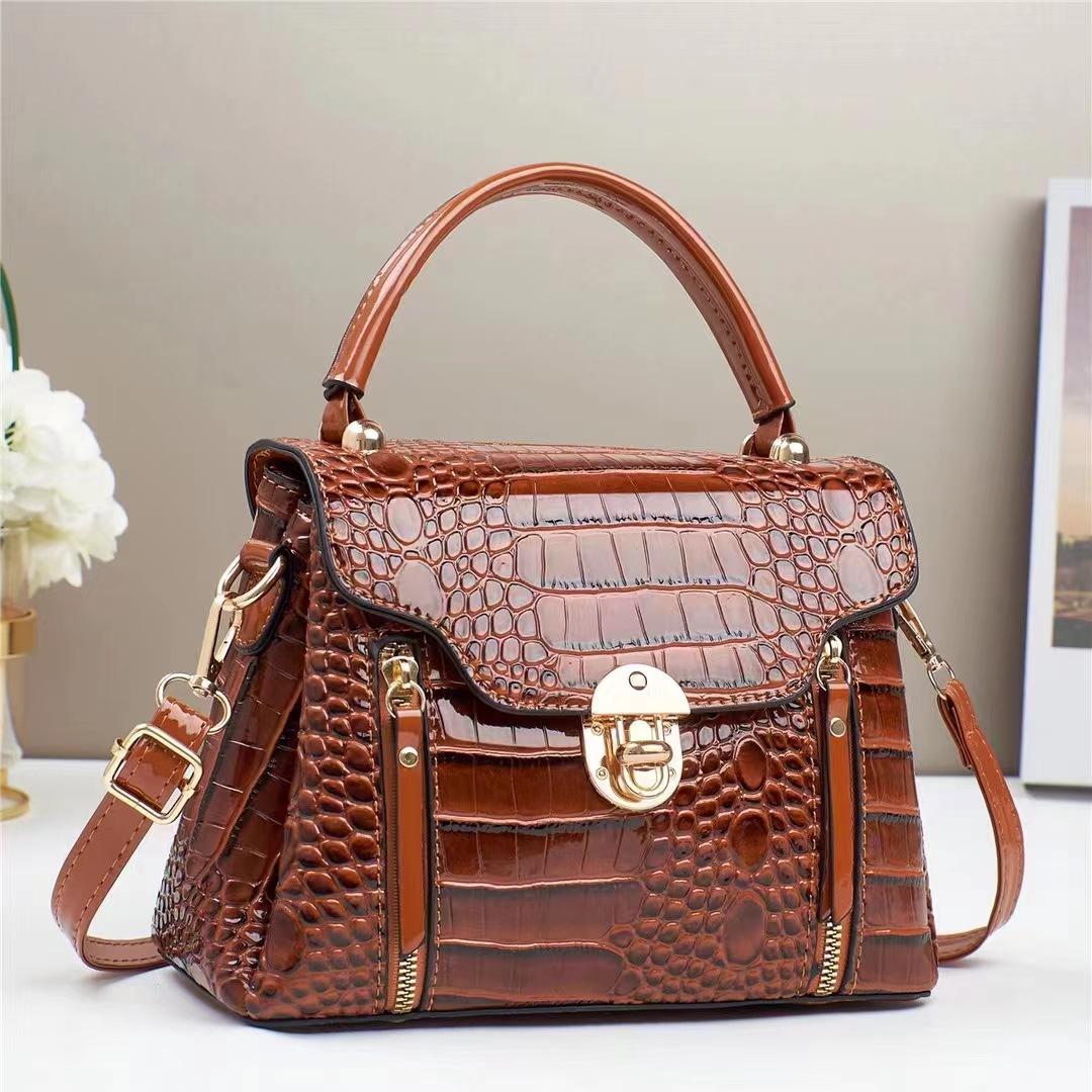 

Модная лакированная кожаная маленькая квадратная сумка, новая женская сумка через плечо, новые дизайнерские сумки, универсальные женские сумки через плечо