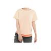 adidas Comfortable Soft Breathable Casual Sports Short Sleeve Drop Shoulder T-Shirt Women Tops Orange EK2915