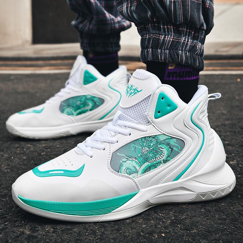 Mandarinenten-Sneaker Herren Frühjahr 2025 neue Herrenschuhe Herren Trendschuhe High-Top Studenten Jugend Basketball-Sneaker