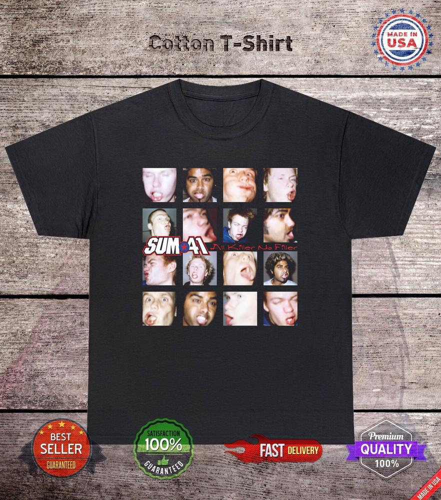 

Футболка Sum 41 Band All Killer, No Filler Полный размер S-5XL Унисекс XXXXL