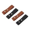 4 Stück Leder Peitschenholster Schwarz Braun Farbe Handgefertigt Peitschenhalter für Reitpeitschen Gerte