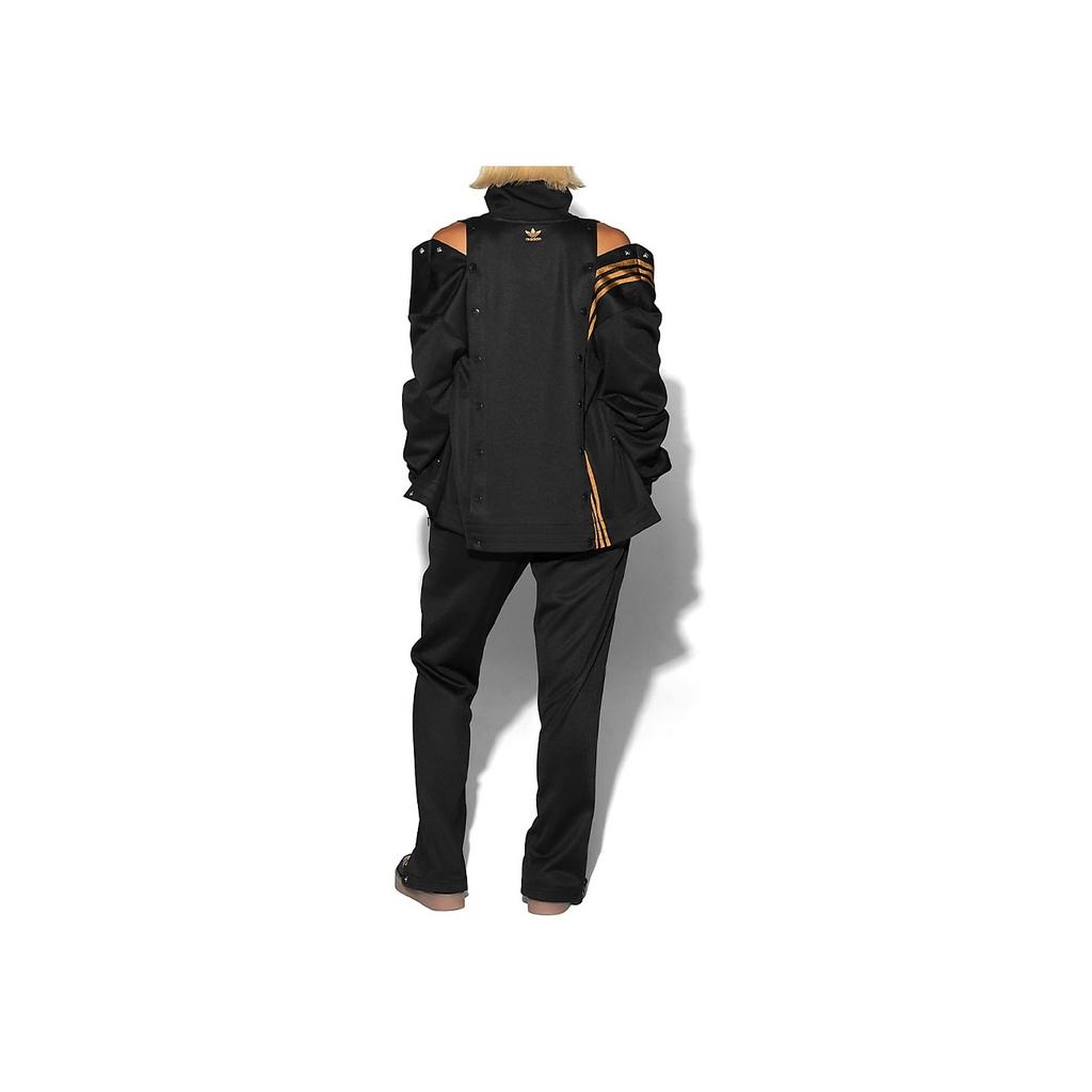 Adidas Originals X Ivy Park Striped Casual Sports Pants Unisex Bottoms Black GV1588