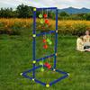 Sada hry Ladder Ball Toss pro trávník, dvorek, rodinnou interaktivní hru, dětský stojan na ladder golf, přenosná vnitřní/venkovní sportovní hra