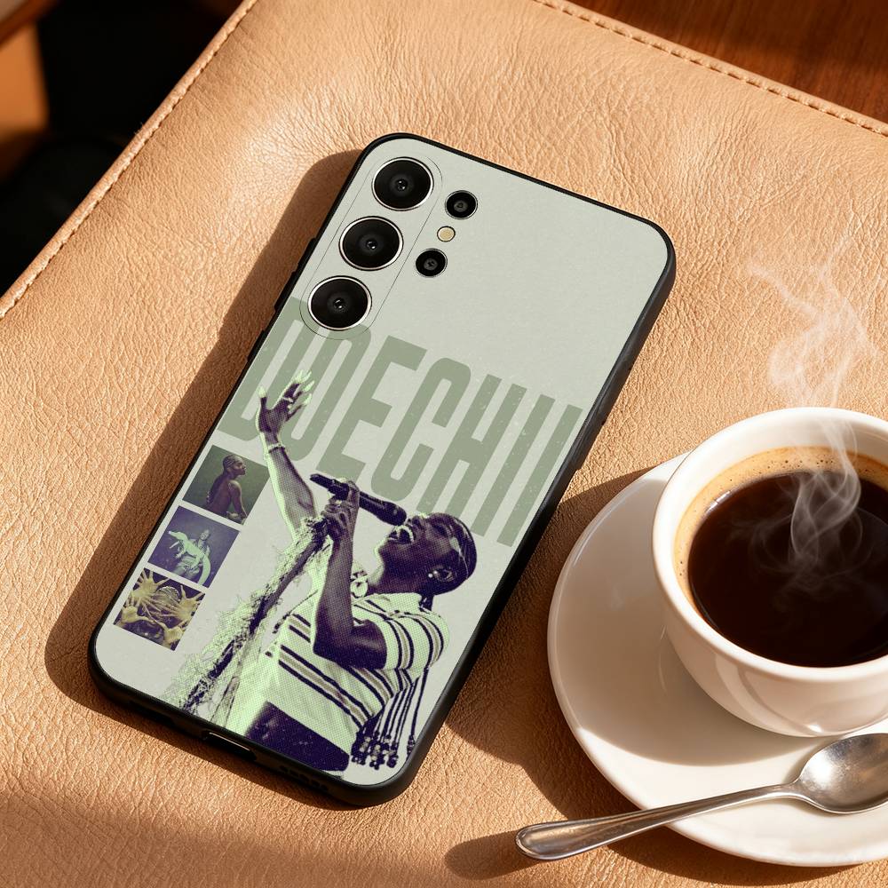 

Rapper D-Doechii Phone Case For Samsung S26,S25,24,23,22,30,21,10,9,Ultra,Plus,Lite,FE Soft Black Case Samsung S20fe