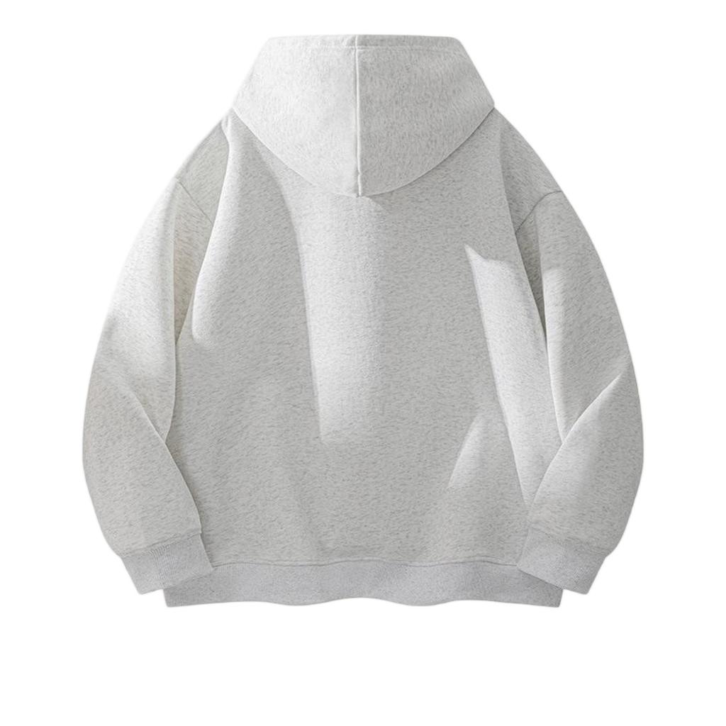 Men's Loose Color Hooded Pullover Hoodie Large-sized Fashionable Casual Sports Hoodie Jacket