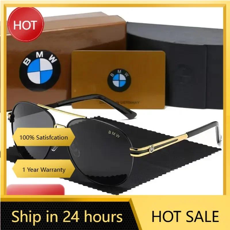 BAAO1 Car Sticker Hot For BMW For BMW Polarised Sunglasses Men's Fashion Shades Women's Driving Glasses for BMW M M3 M5 X1 X3 X5 X6 E9