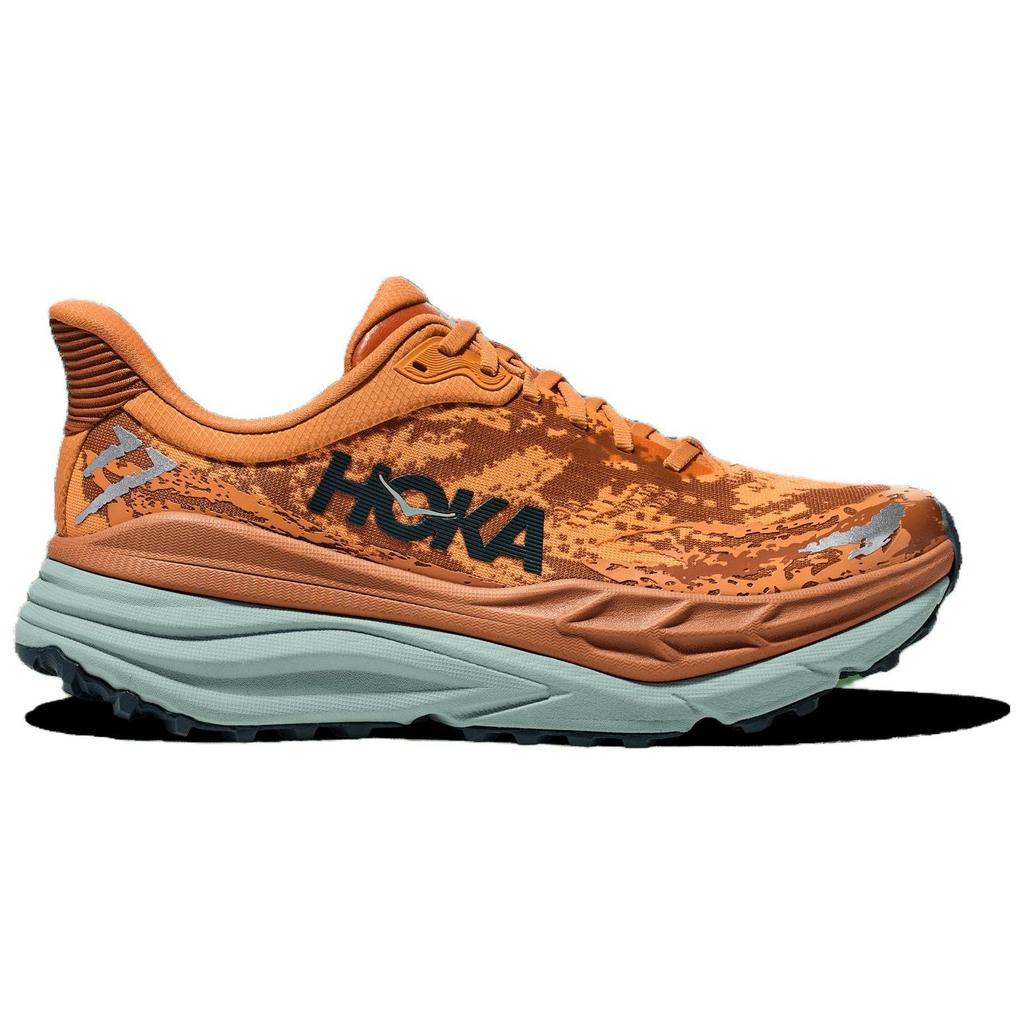 HOKA Stinson 7 Amber Haze Men Sneakers Orange Amber-Brown 1141530-AHAB