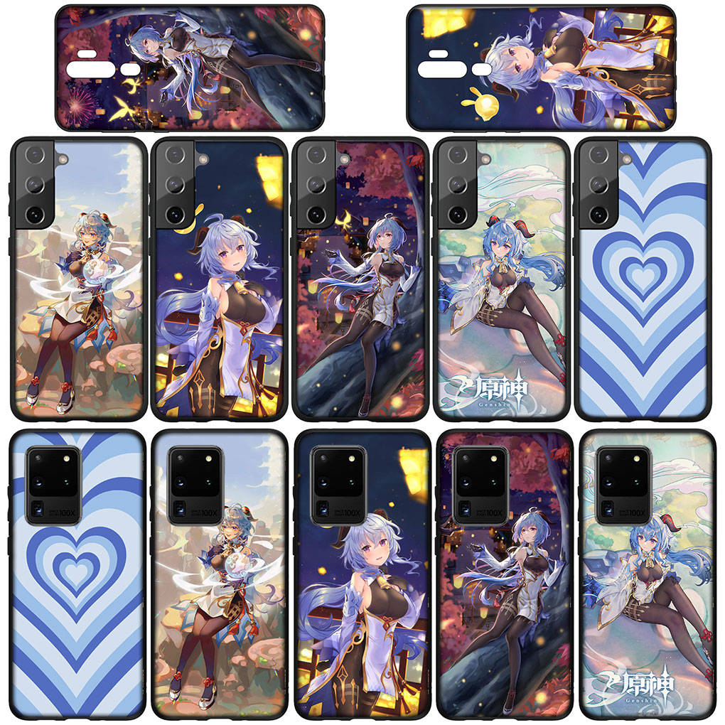 For Samsung Galaxy S24 S23 iPhone 16 15 14 Xiaomi Redmi Note 13 12 11 10 Plus 9 Pro Max X XR Phone Case Genshin Impact Gan Yu GanYu OPPO Huawei Cover