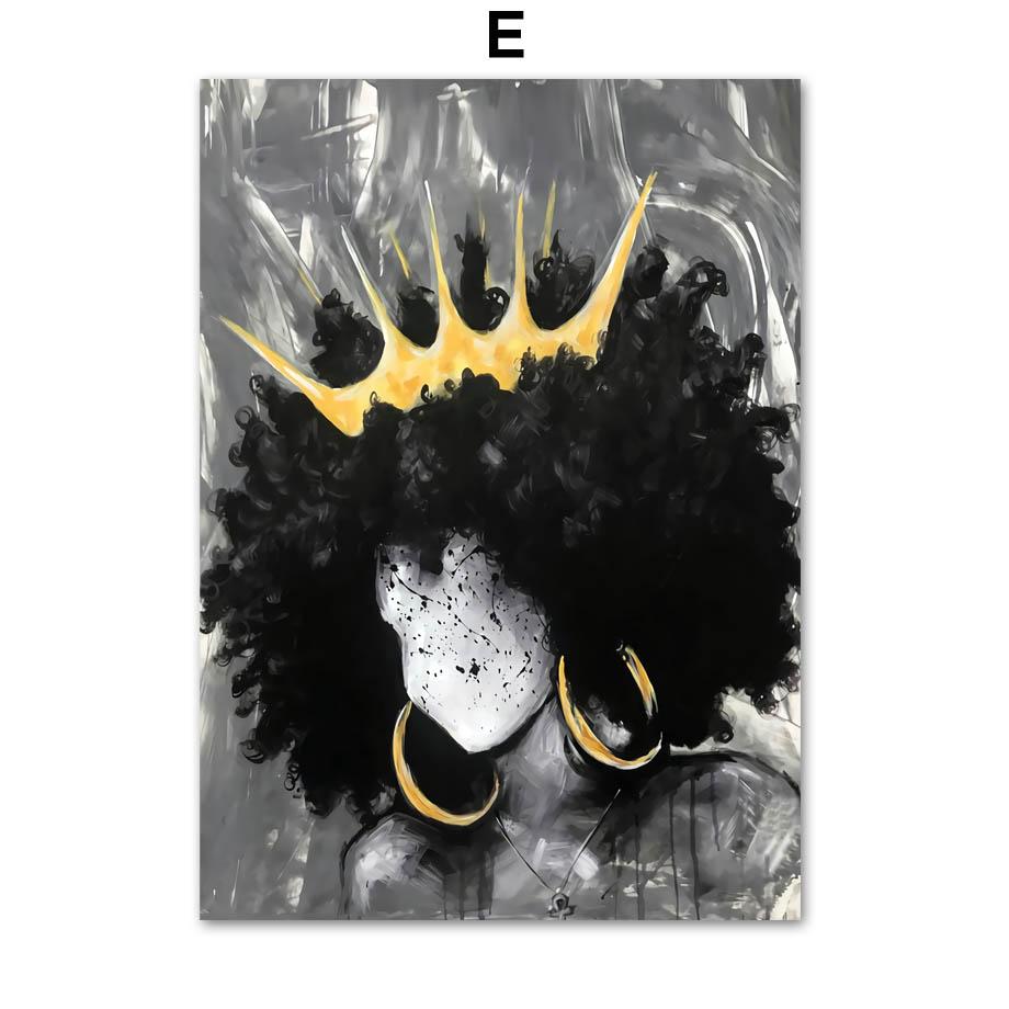 

Африканская королева ангелов, черная девочка и мальчик, плакаты на скандинавскую тему и принты, настенная живопись на холсте, настенные панно для гостиной, клубного декора 30x40cm No Frame