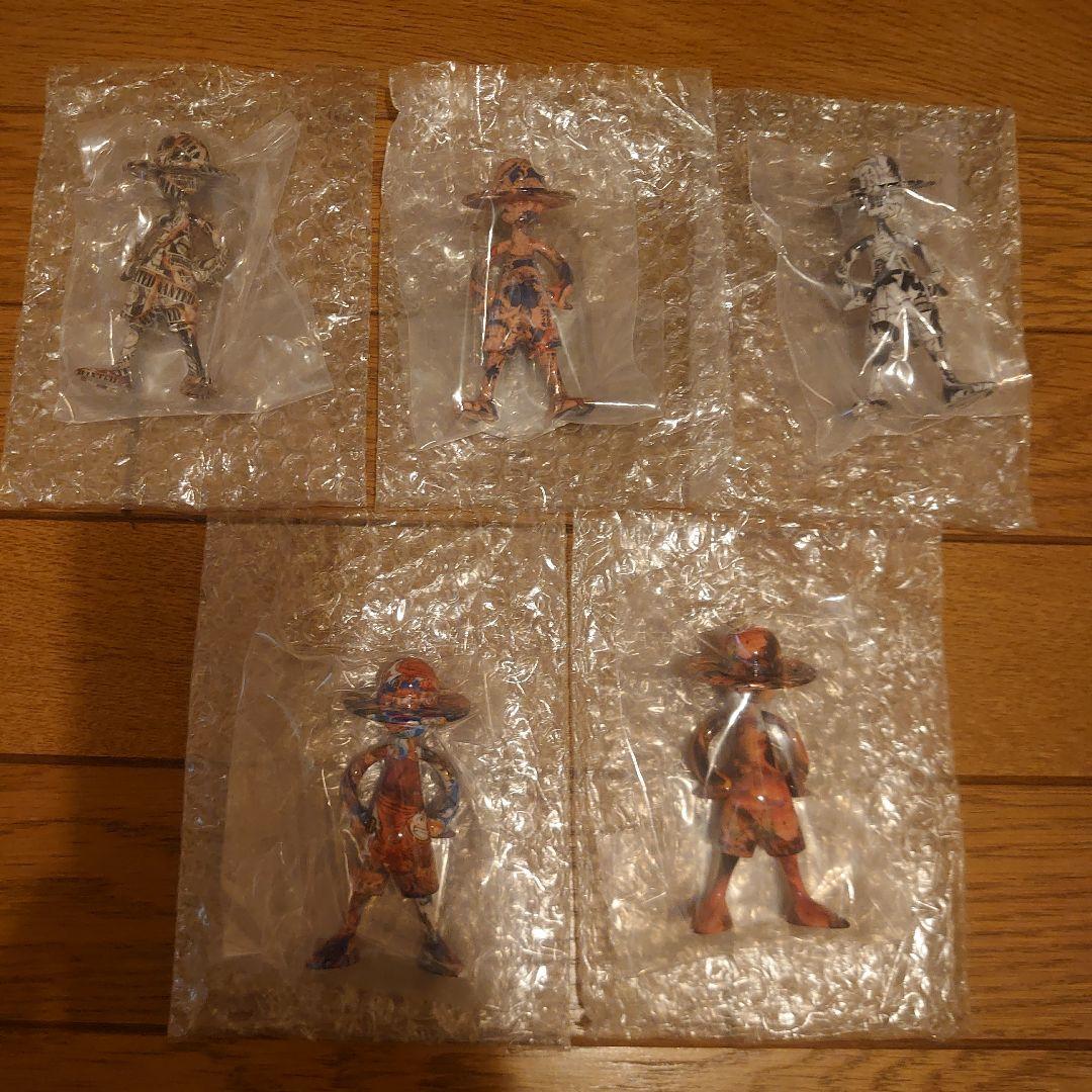 

[USED] One Piece LUFFY s Adventure Memories Vol.1 Luffy s Pirate King 5-Piece Set
