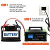 Car Battery Charger High Power 400W Car Repair Tool Trickle Smart Pulse Repair 12V-24V Fast Power Charging Smart Battery Charger