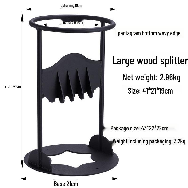 Chiyue Wall-Mounted Manual Steel Firewood Splitter