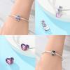 Original Pink Butterfly Pendant Baby Panda Owl Graduation Heart Symbol Charmcopper Bead Fit Bracelet Women Jewelry Diy Gift