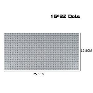 16X32 Baseplate Diy Assembled Building Blocks Baseplate 16*32 Classic Building Blocks Base Board Single Double-Sided Base Plate