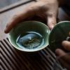Mini 90ml Celadon Porcelain Gaiwan For Tea Solid Green Tureen With Lid Teaware Travel Kung Fu Tea Set Small Cup Bowls Chawan