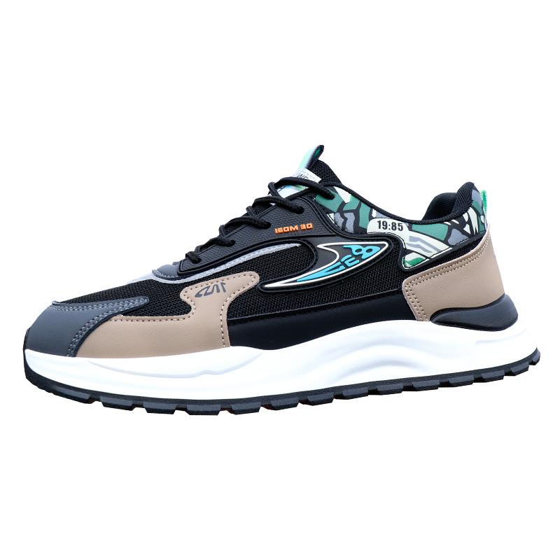 Spring and Autumn Breathable Mesh Shoes Casual Shoes Sports Shoes Handsome Dad Shoes