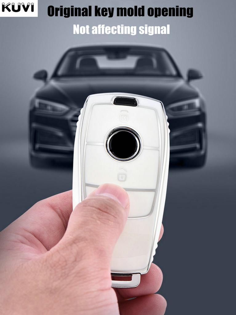 Soft Tpu Car Remote Key Case Cover Shell For Mercedes Benz A C E S G Class Glc Cle Cla W177 W205 W213 W222 X167 Amg Accessories