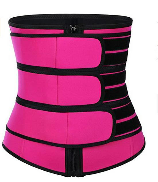 Women's European & American Double Waistband Abdominal Body Shaper & Sports Waist Support