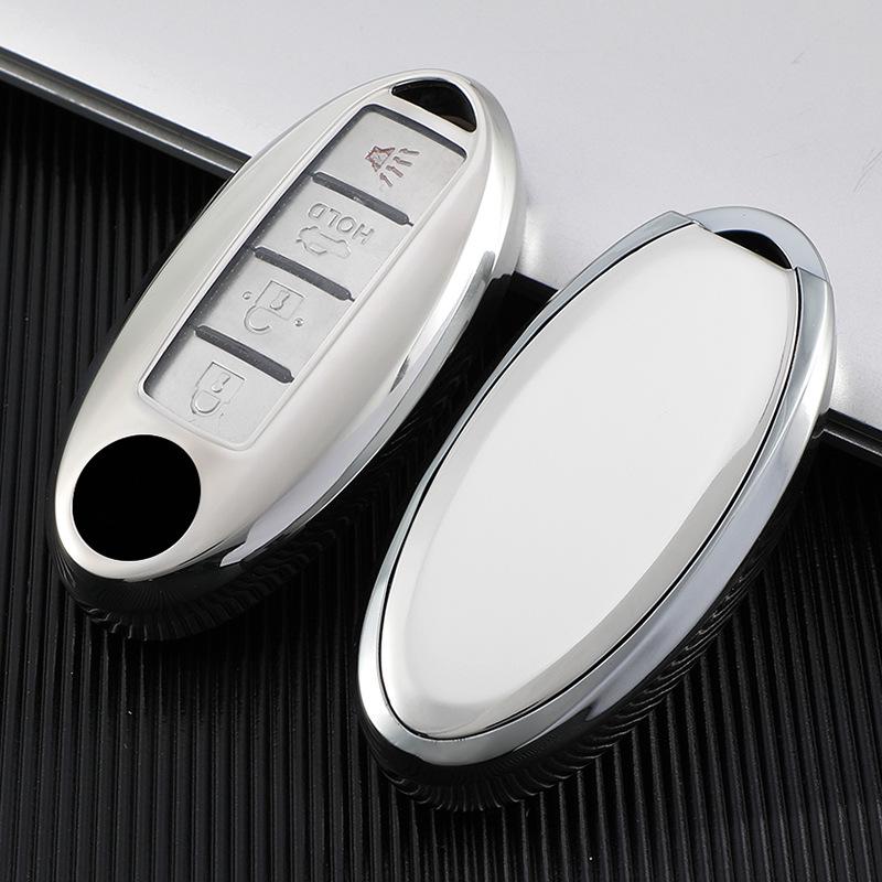 Nissan TPU Car Key Shell for Sylphy, Altima, Qashqai, X-Trail, Terra