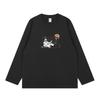 Trendy 2024 American Cartoon Print Unisex Long Sleeve T-Shirt