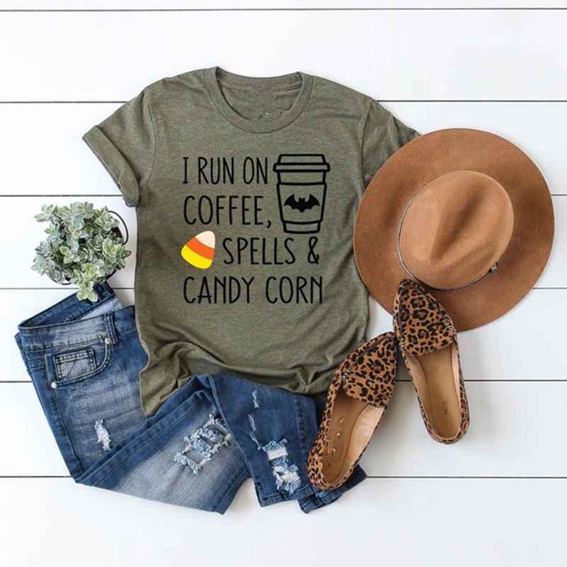 Women Fashion I Run on Coffee Spells 