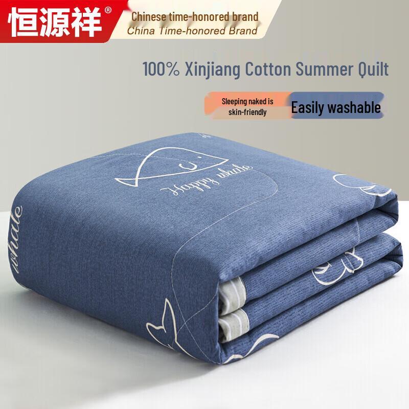 

Hengyuanxiang A-Class 100% Cotton All-Season Washable Quilt 150x200cm
