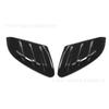 2pcs For Honda Civic 10th 2016-2020 Carbon Fiber Pattern Rear View Side Mirror Cover Cap Wing Trim Shell Sporty Modification Par