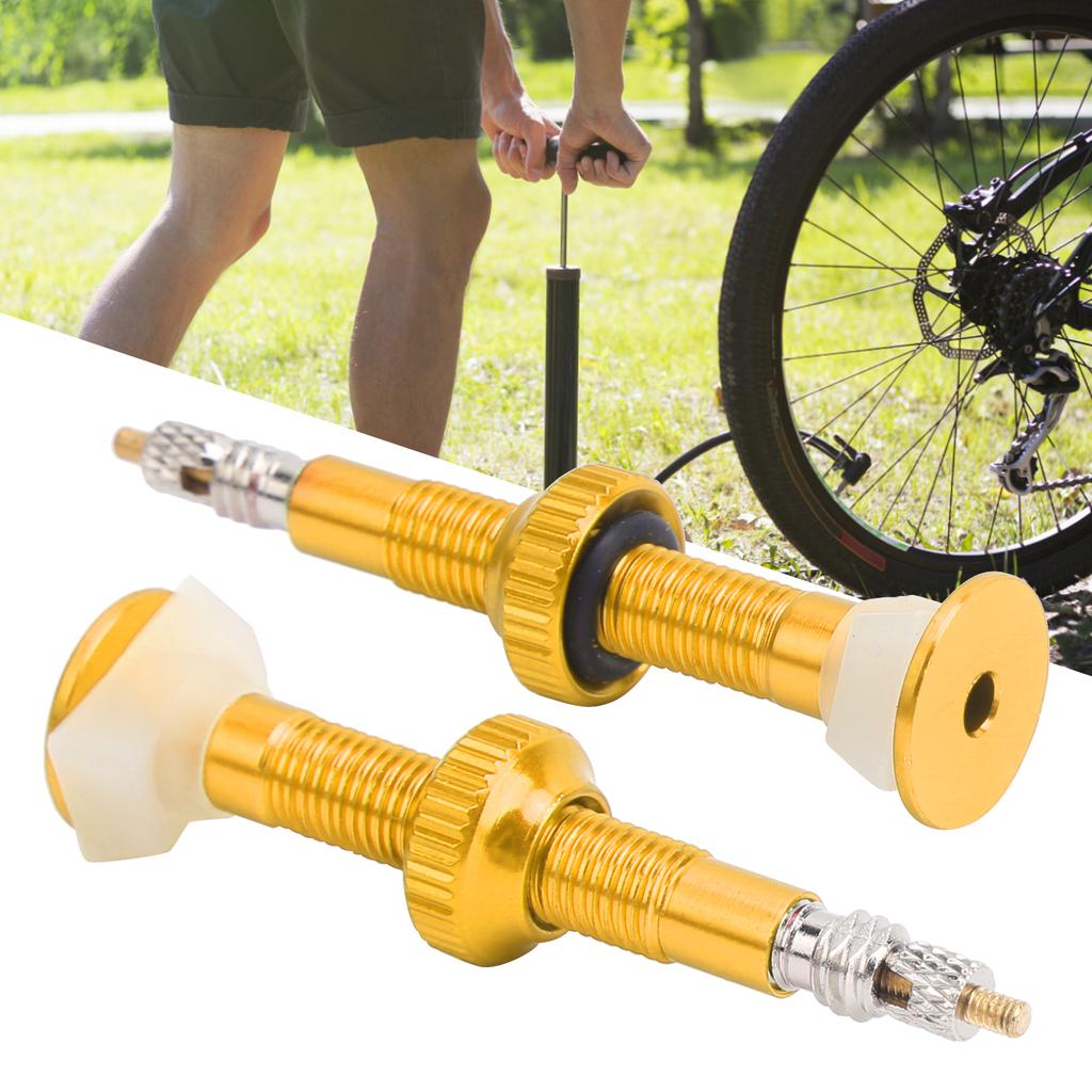 1P  Mountain Bike Tubeless   Valve Stem Alloy   Valve Extender Accessory