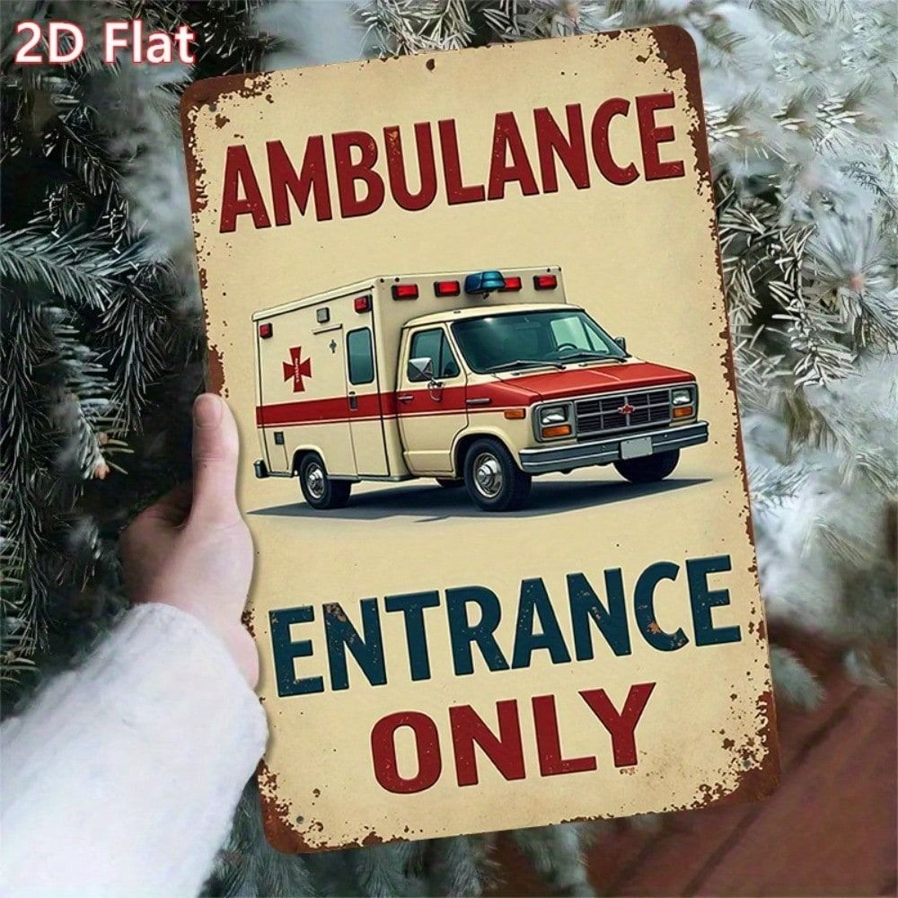 Retro Metal Tin Sign Cow Sunflowers Farmhouse Kitchen Wall Decor 20x30cm