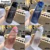 Sports Transparent Water Bottle 780ml Portable Gym Travel Clear Leakproof Drinking Bottle Frosted Bottle Large Capacity Water Cup Bouncing Plastic Cup