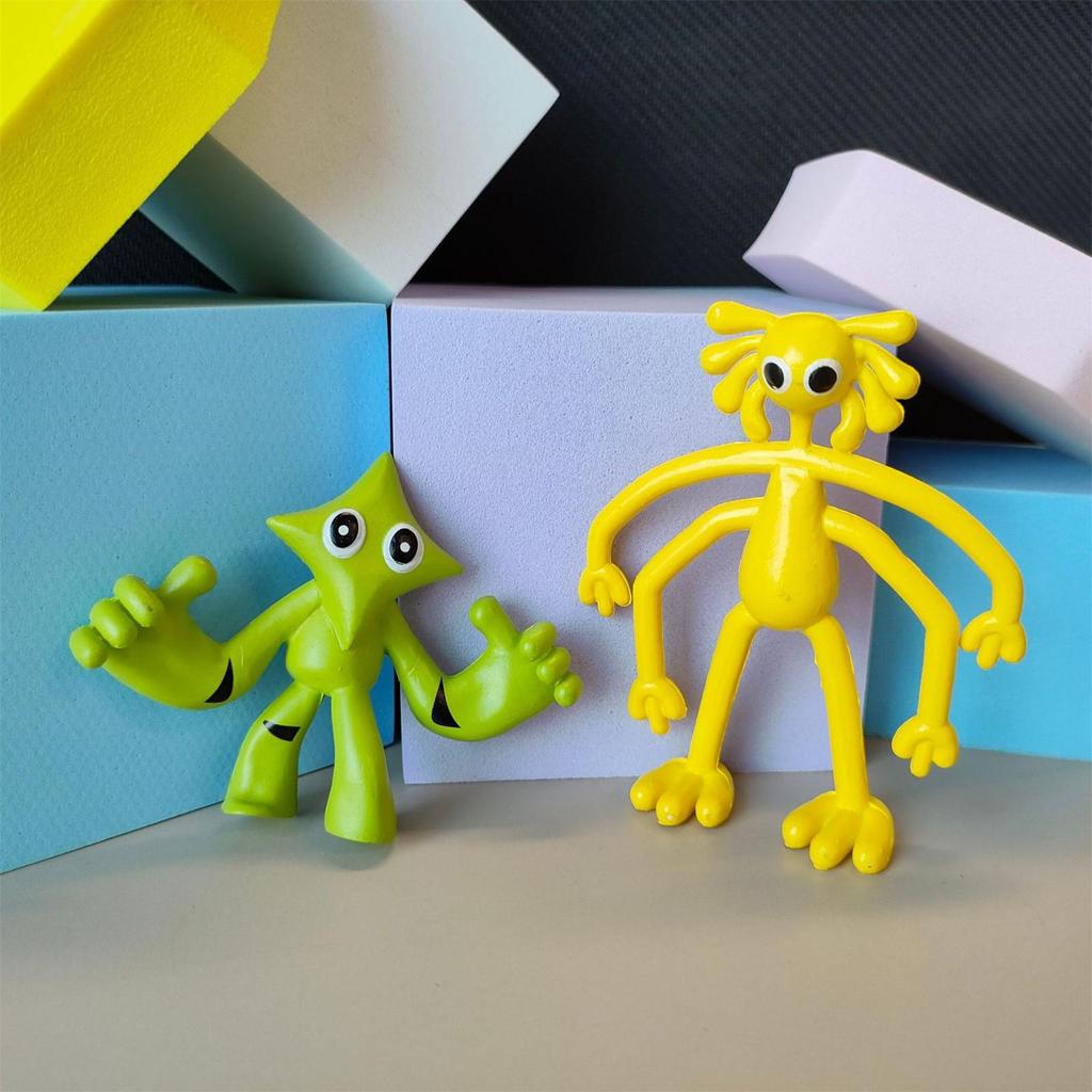 8ks Ježek Hra Akční figurky 6ks 2,4'' Vysoké figurky Hračky Sada akčních figurek Perfektní dětské dárky Dekorace dortů Ručně vyráběné modelky panenky