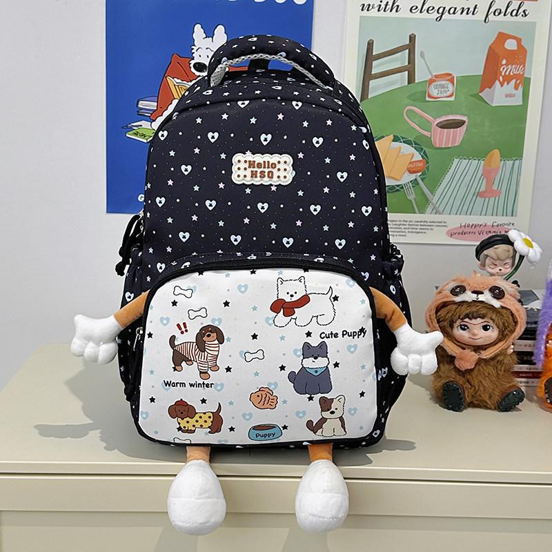 Schoolbag primary school schoolbag girls cute cartoon high value niche funny backpack girls large capacity travel shoulder bag