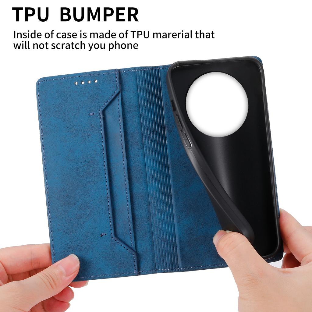 DF-05 Pro Realme 12 5G/12x 5G Business pouzdro PU kůže RFID blokující peněženka kryt na telefon