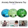 Glitter Dumpling Squeeze Toy Smiling Expression Steamed Bun Fidget Toy Stretchy Decompression Simulation Dough Ball Desk Toy