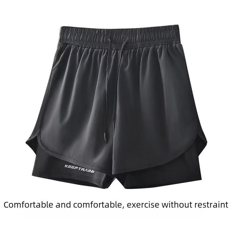 Men's Quick-Dry Summer Sports Shorts for Basketball, Running, and Fitness - Anti-Embarrassment Design