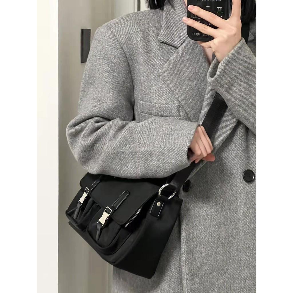 IELGY Casual Versatile Unisex Portable Locomotive Mailman Bag, Fashion Shoulder Tooling Bag