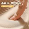 Retro light luxury gathering lace underwear small breasts show big soft support natural latex mulberry silk massage cup bra